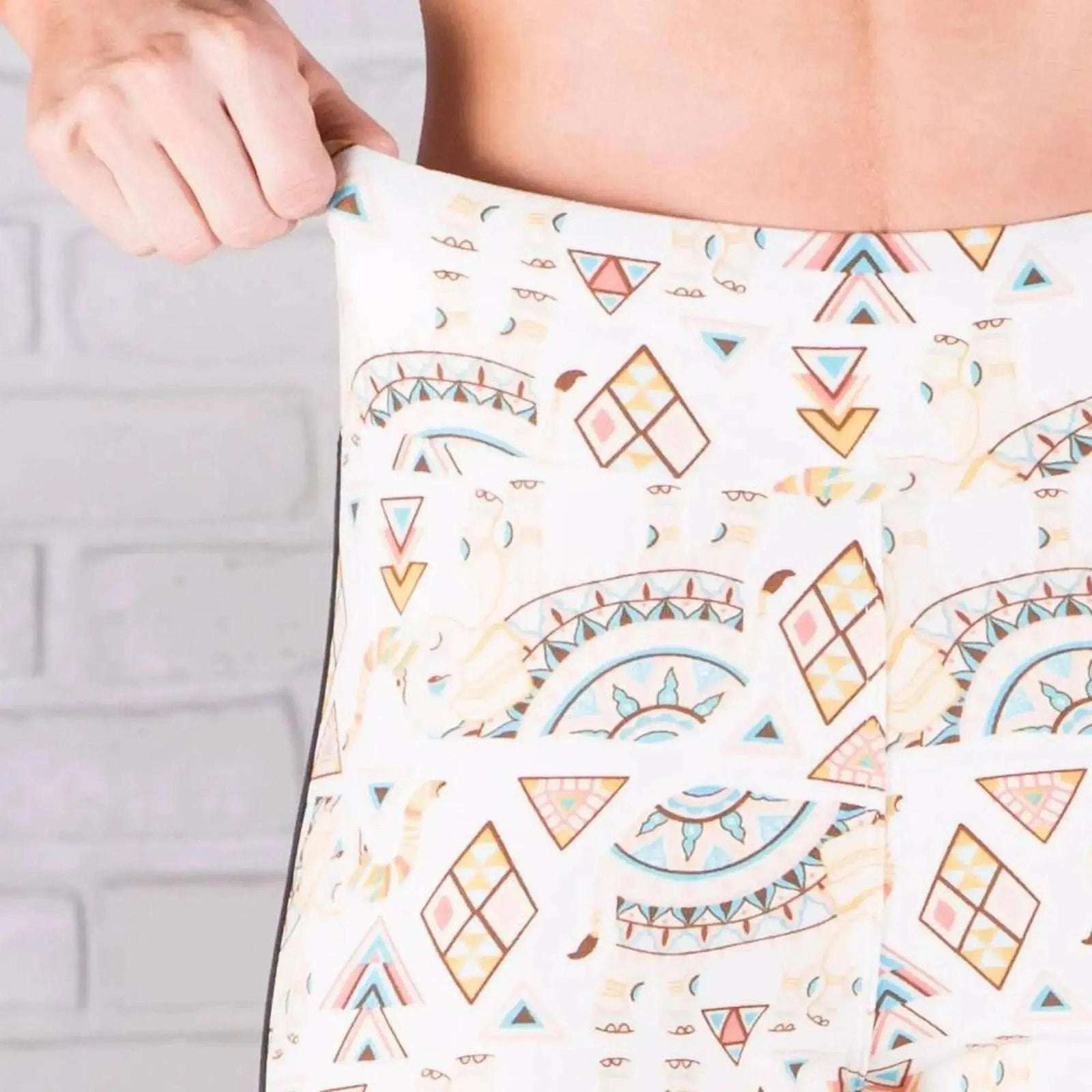 Ultra Soft Printed Leggings w/ Stripe (New Mix) - Truly Contagious