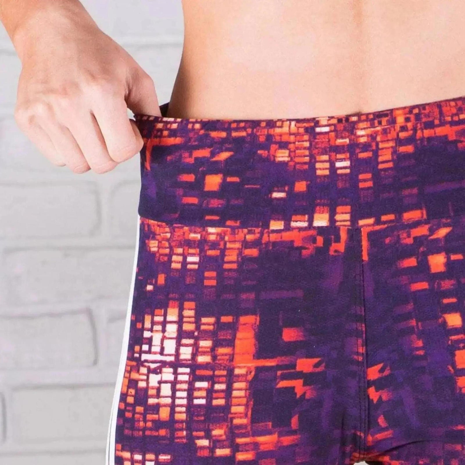 Ultra Soft Printed Leggings w/ Stripe (New Mix) - Truly Contagious