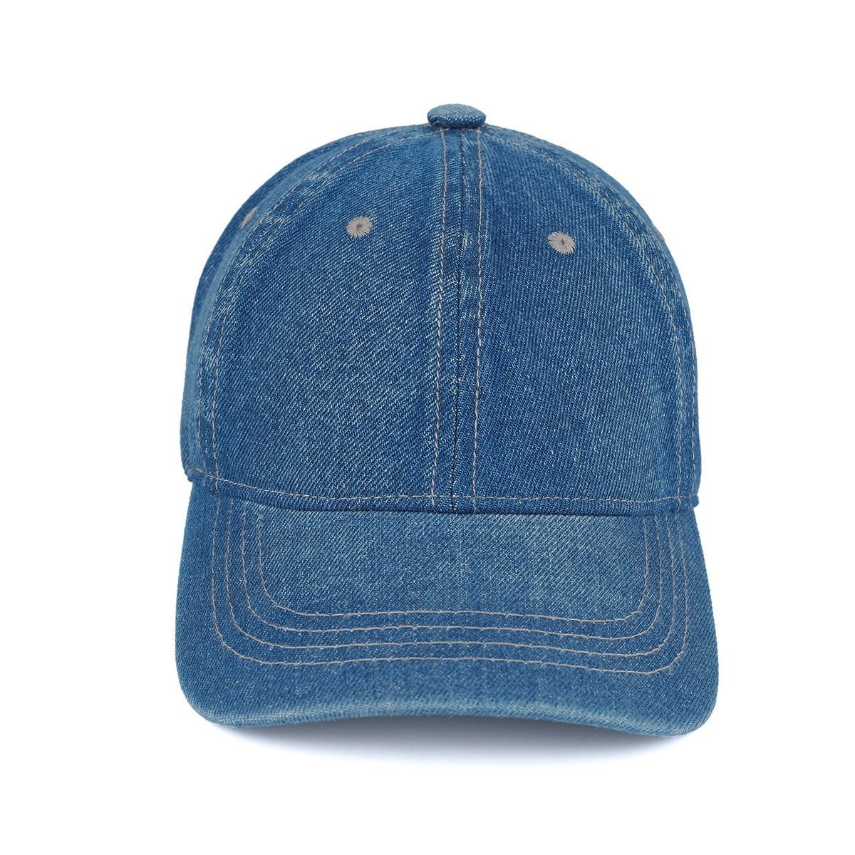 CC Denim Baseball Cap For Women Craft Friendly Embroidery