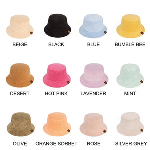 CC Foldable Terry Cloth Bucket Hat - Truly Contagious