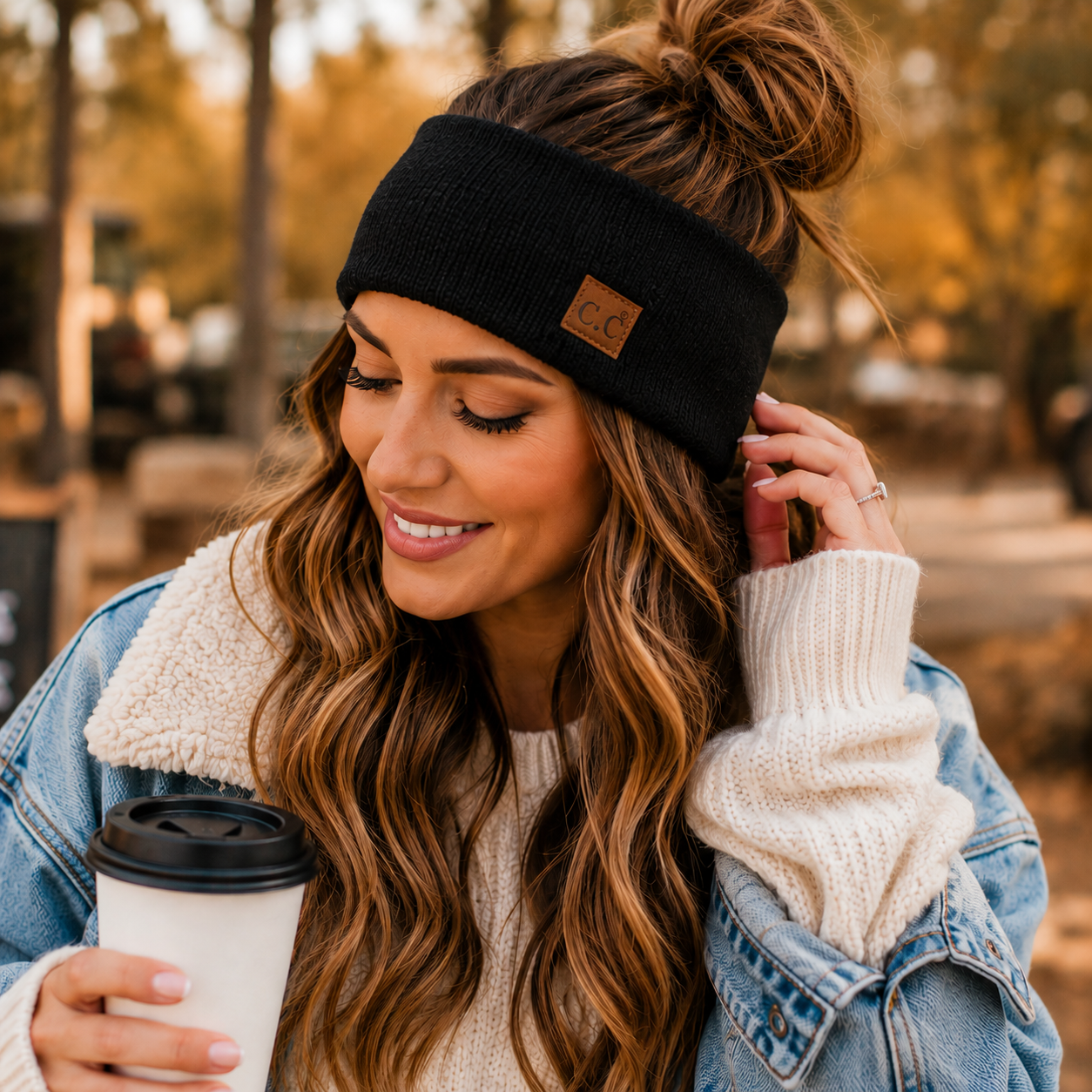 C.C® Cozy Heather Knit Headwrap