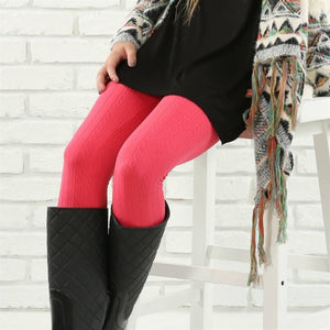 Cable Knit Fleece Lined Leggings | ( Sofra ) - Truly Contagious