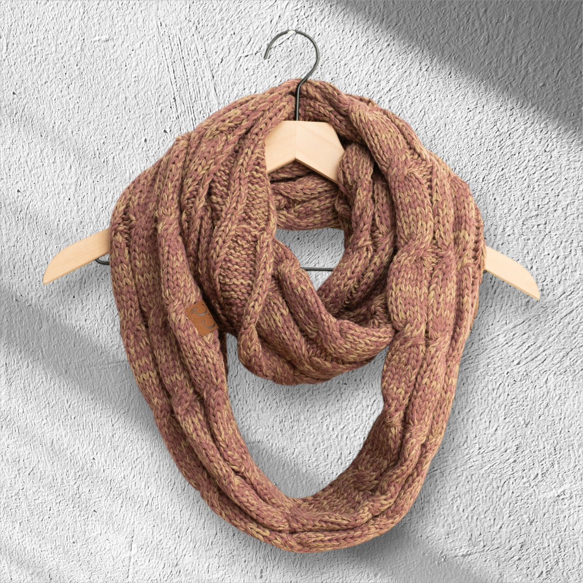 CC Comfy Infinity Scarf | 2-Tone