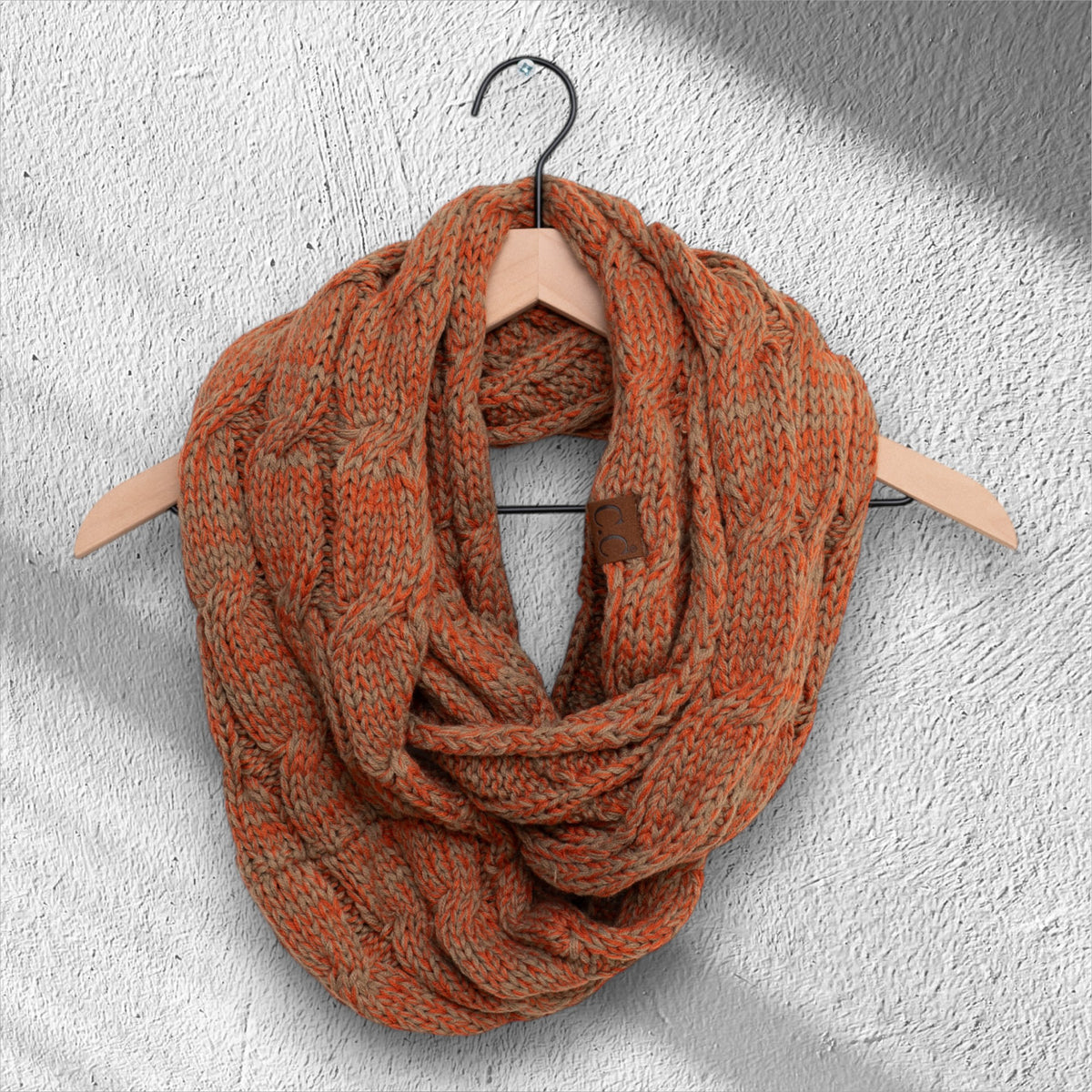Multicolor Infinity Scarf CC Crafted for Women One Size