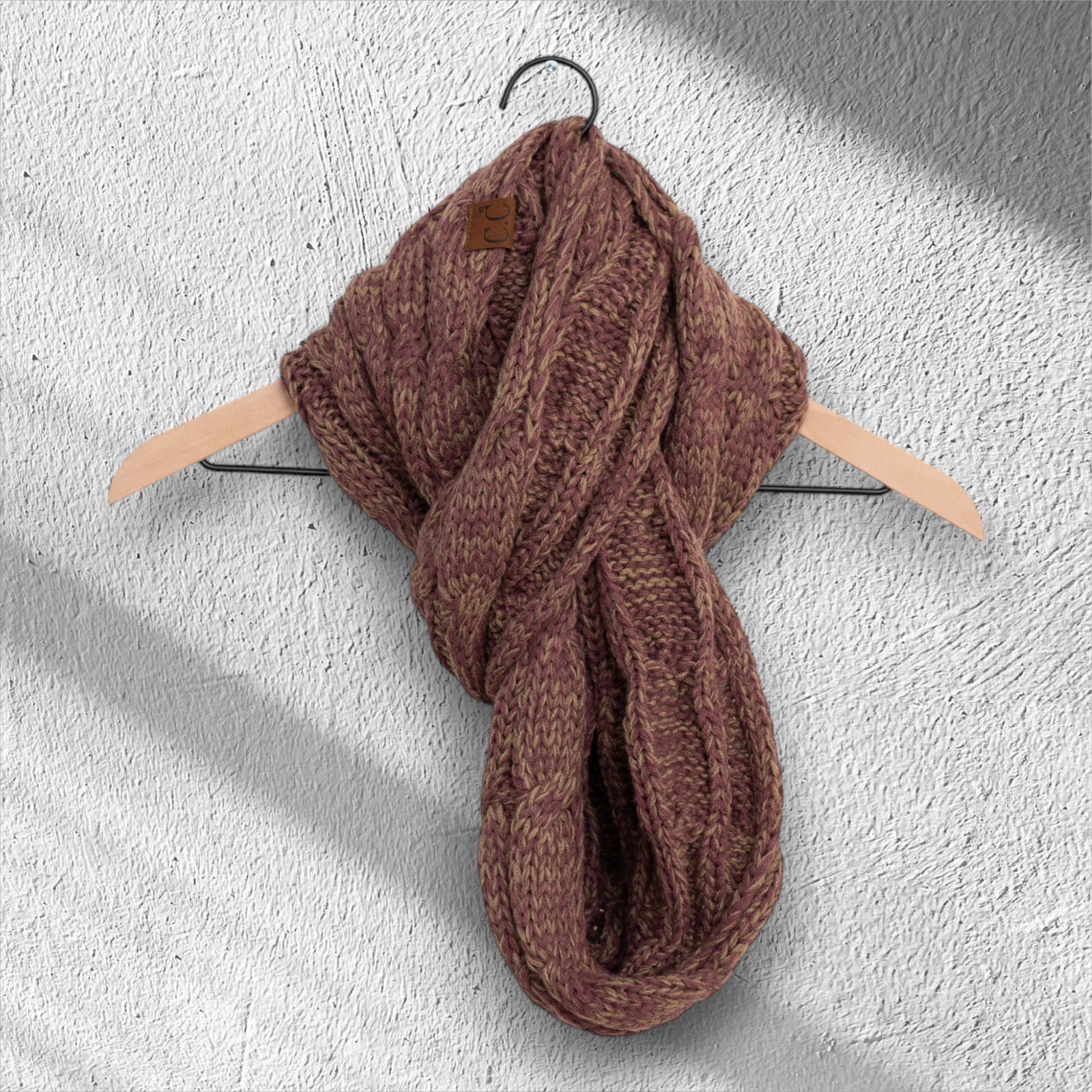 Multicolor Infinity Scarf CC Crafted for Women One Size