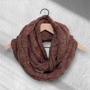 Multicolor Infinity Scarf CC Crafted for Women One Size