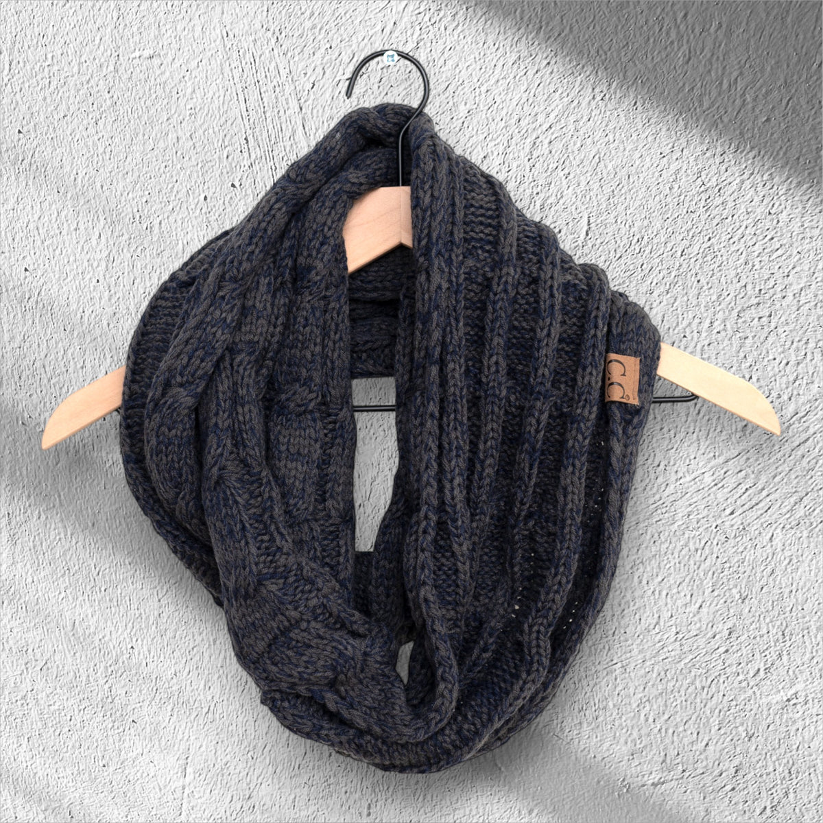 Multicolor Infinity Scarf CC Crafted for Women One Size