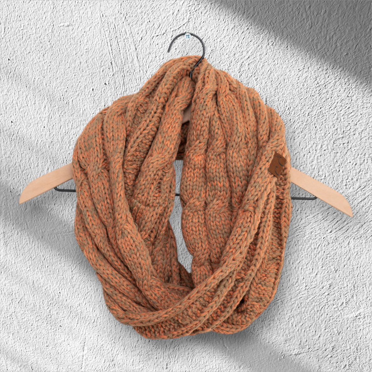 CC Comfy Infinity Scarf | 2-Tone