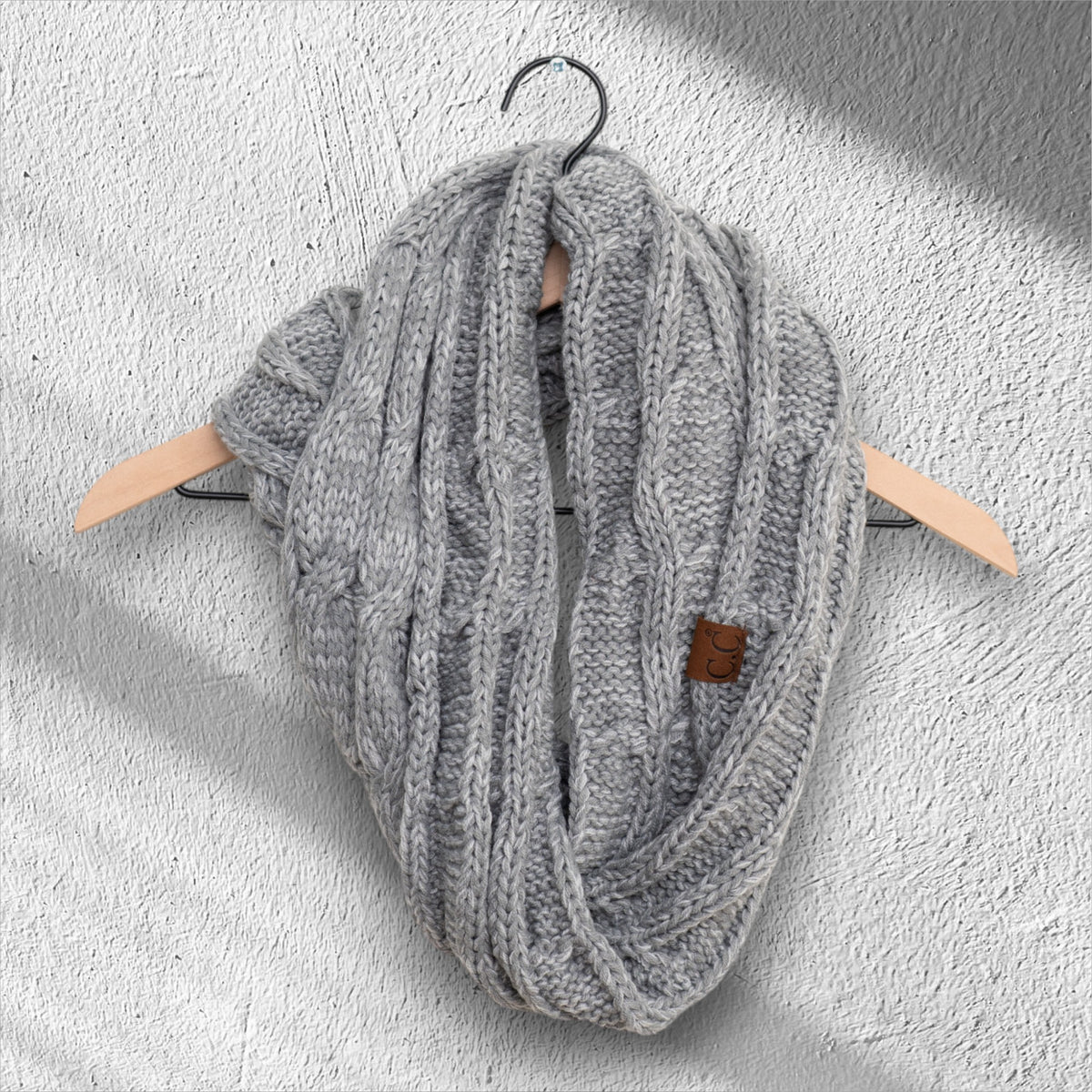 Multicolor Infinity Scarf CC Crafted for Women One Size