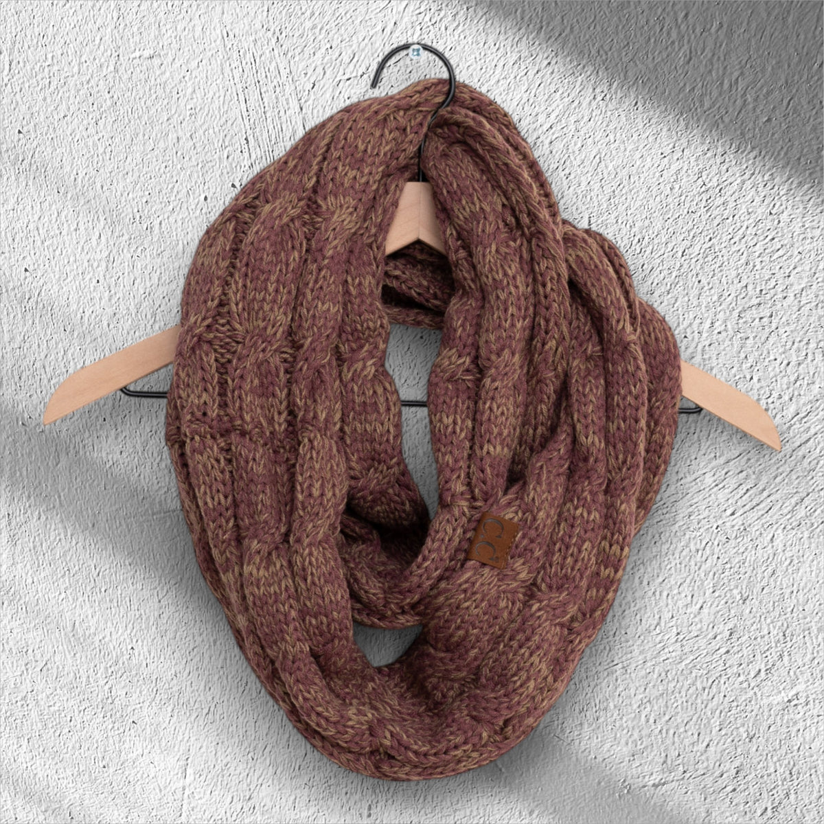 Multicolor Infinity Scarf CC Crafted for Women One Size