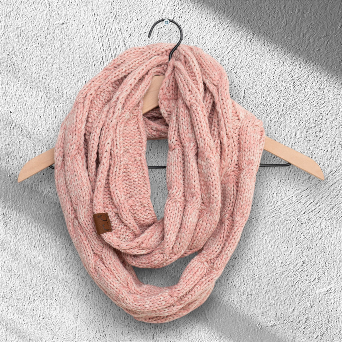 Multicolor Infinity Scarf CC Crafted for Women One Size