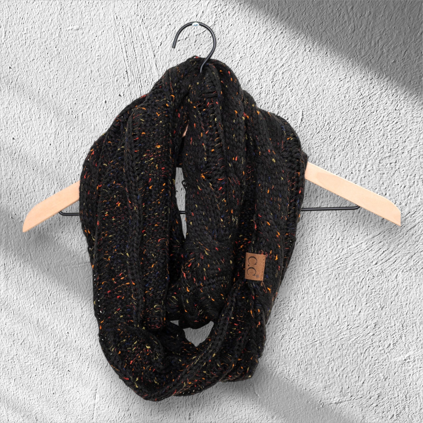 Multicolor Infinity Scarf CC Crafted for Women One Size