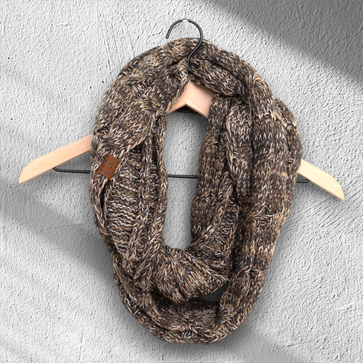 CC Comfy Infinity Scarf | 2-Tone