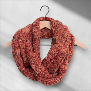 Multicolor Infinity Scarf CC Crafted for Women One Size