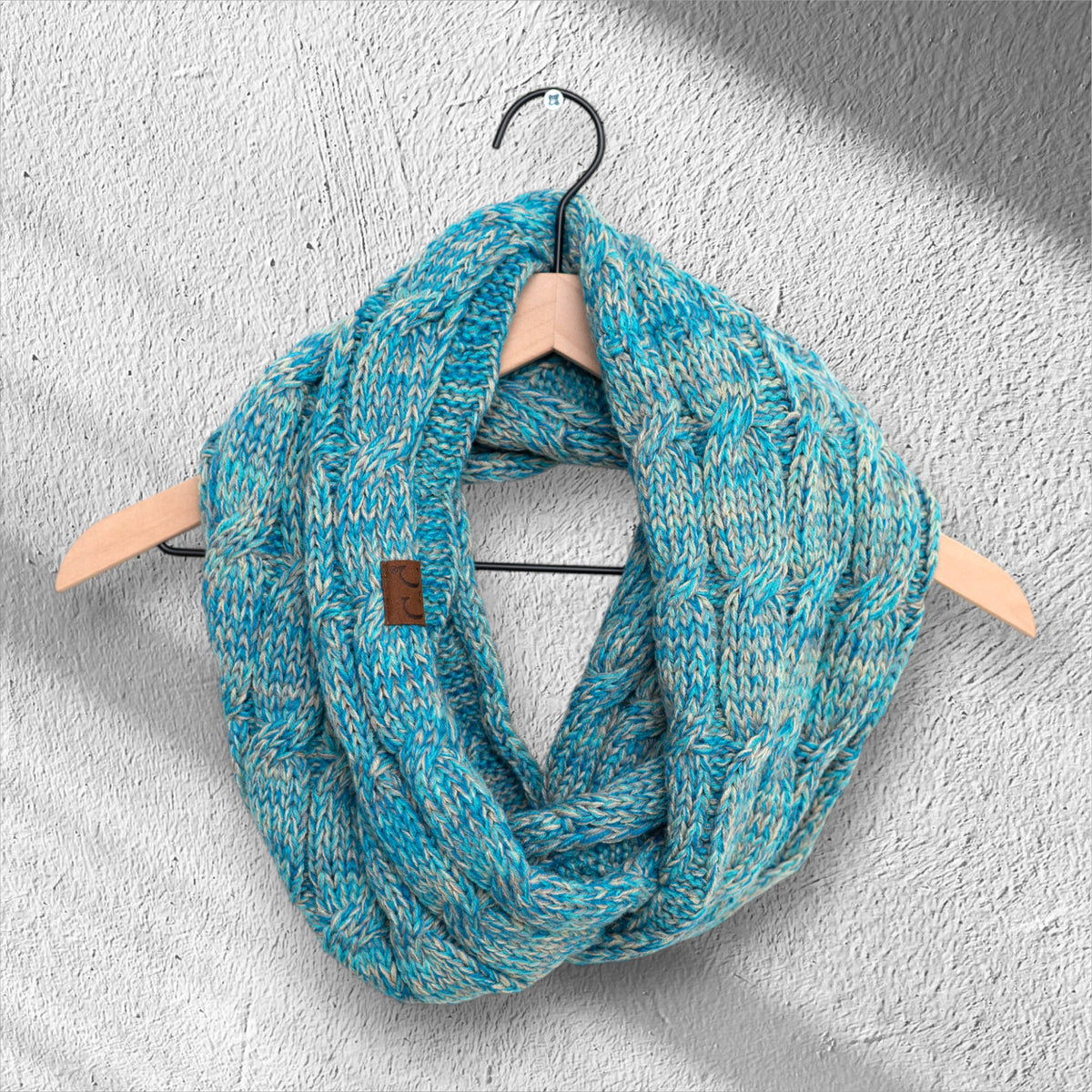 CC Comfy Infinity Scarf | 2-Tone
