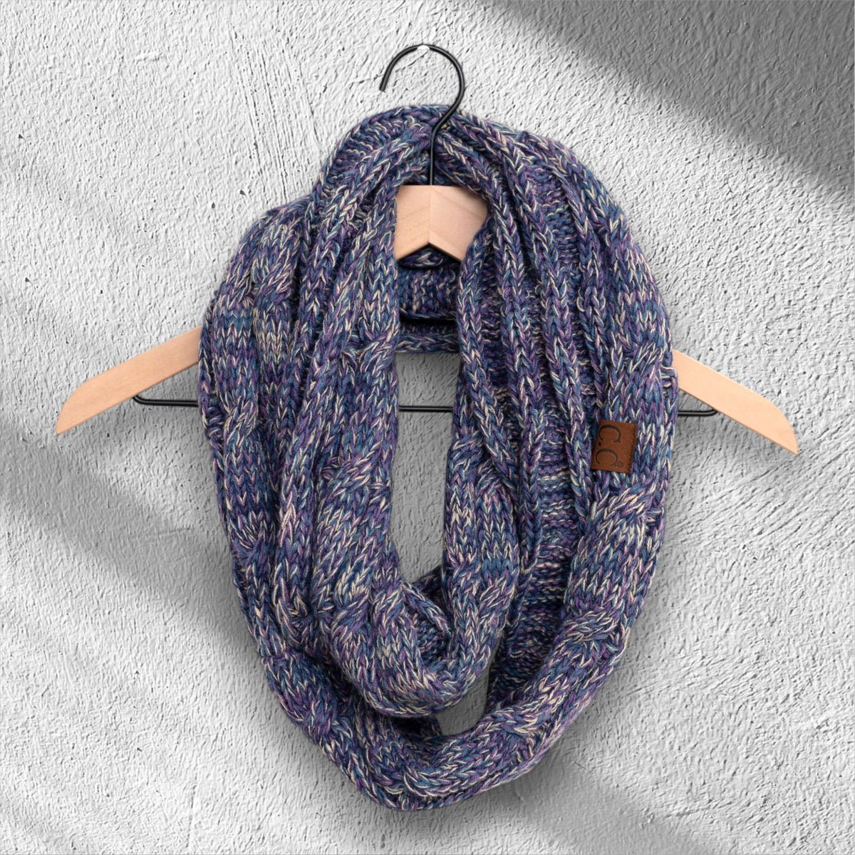 CC Comfy Infinity Scarf | 2-Tone