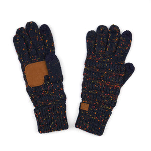 CC Cozy Confetti Tech Screen Touch Gloves