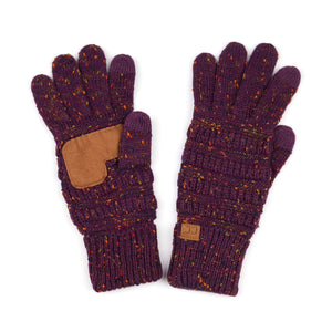 CC Cozy Confetti Tech Screen Touch Gloves