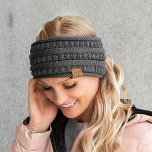 CC Lined Pony Head Band - Truly Contagious