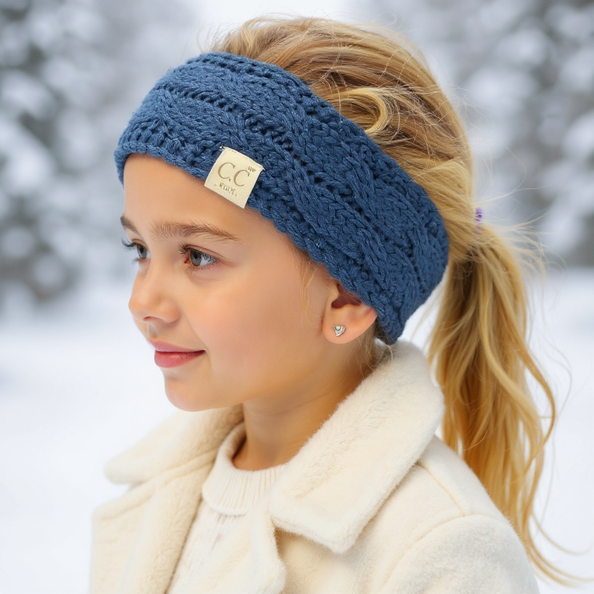 C.C® Kids Sherpa Lined Head Wrap