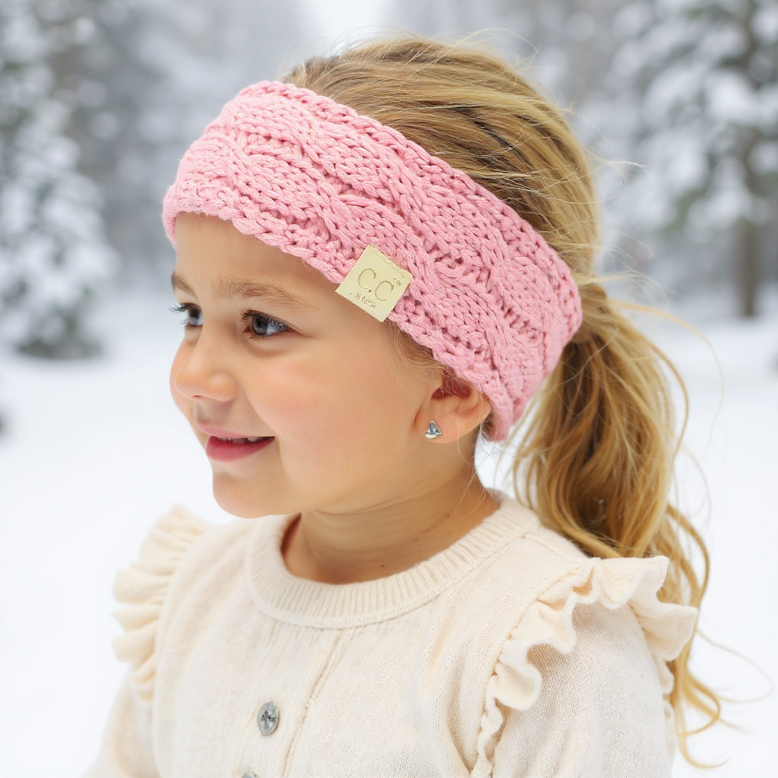 C.C® Kids Sherpa Lined Head Wrap