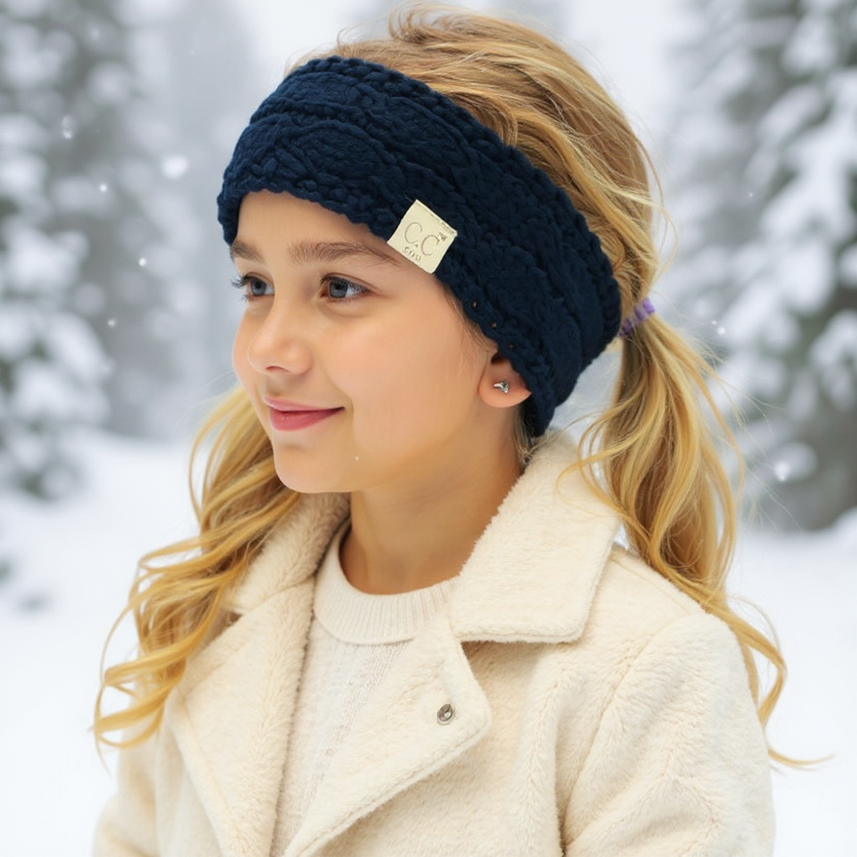 C.C® Kids Sherpa Lined Head Wrap