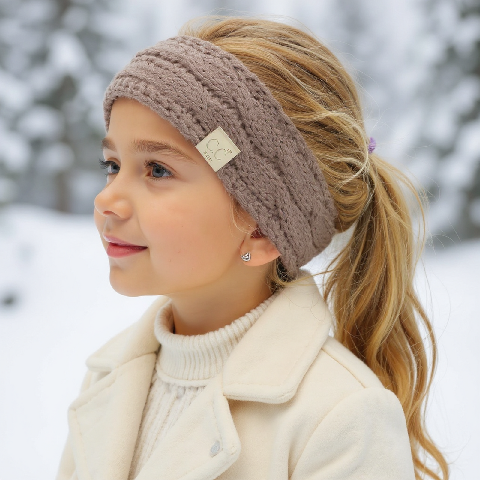 C.C® Kids Sherpa Lined Head Wrap