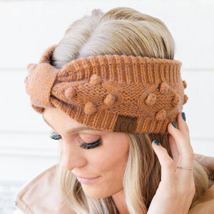 CC Crafted Pom Detail Head Wrap - Truly Contagious