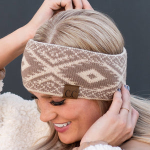 CC Aztec Lined Head Wrap - Truly Contagious