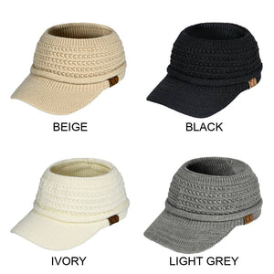 CC Knitted Visor - Truly Contagious
