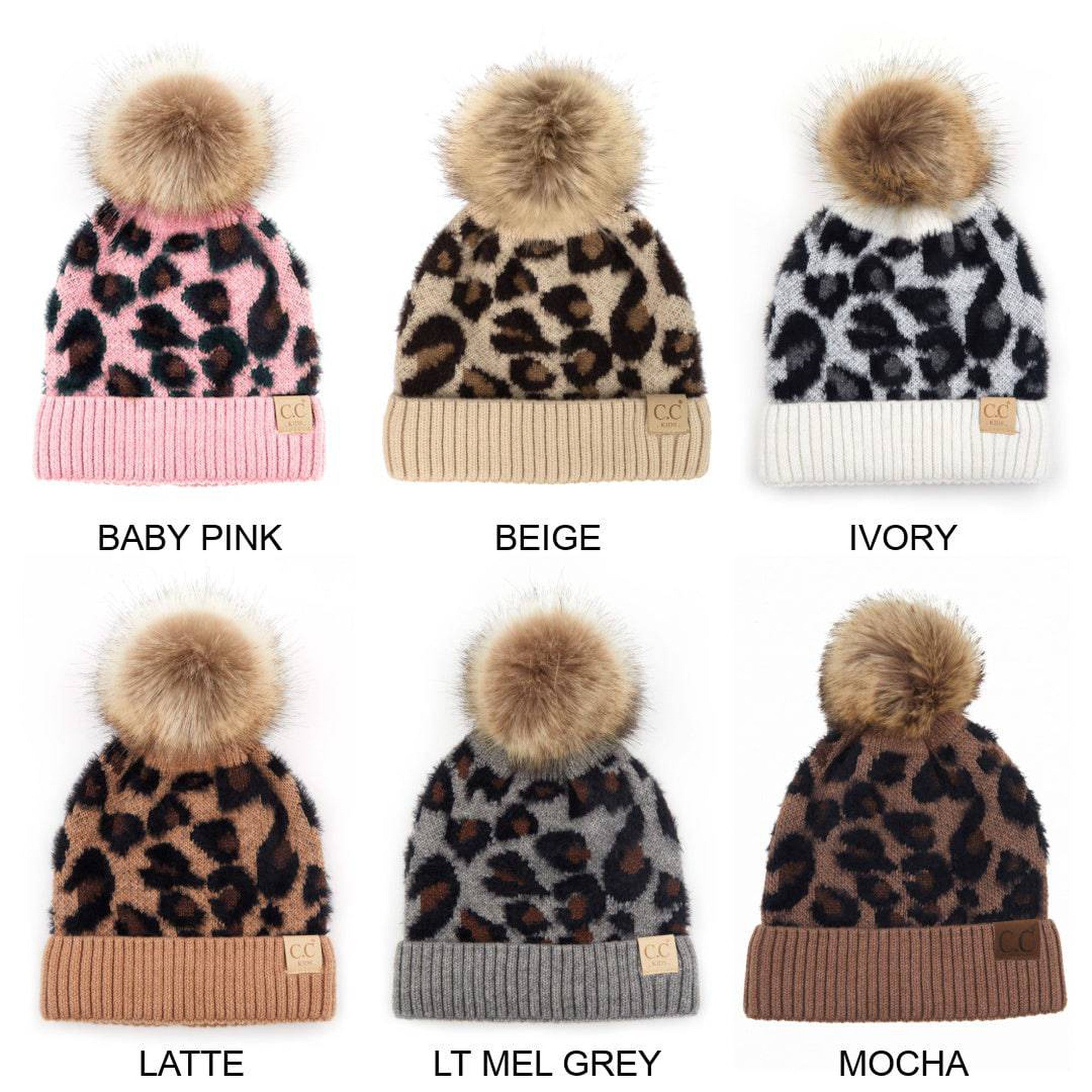 CC Kids Leopard Beanie