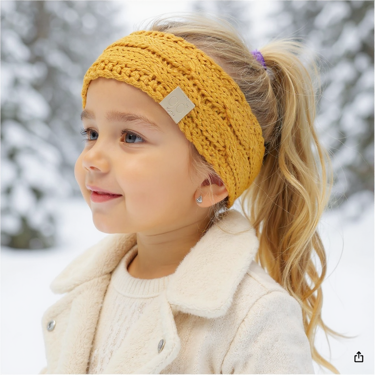 C.C® Kids Sherpa Lined Head Wrap