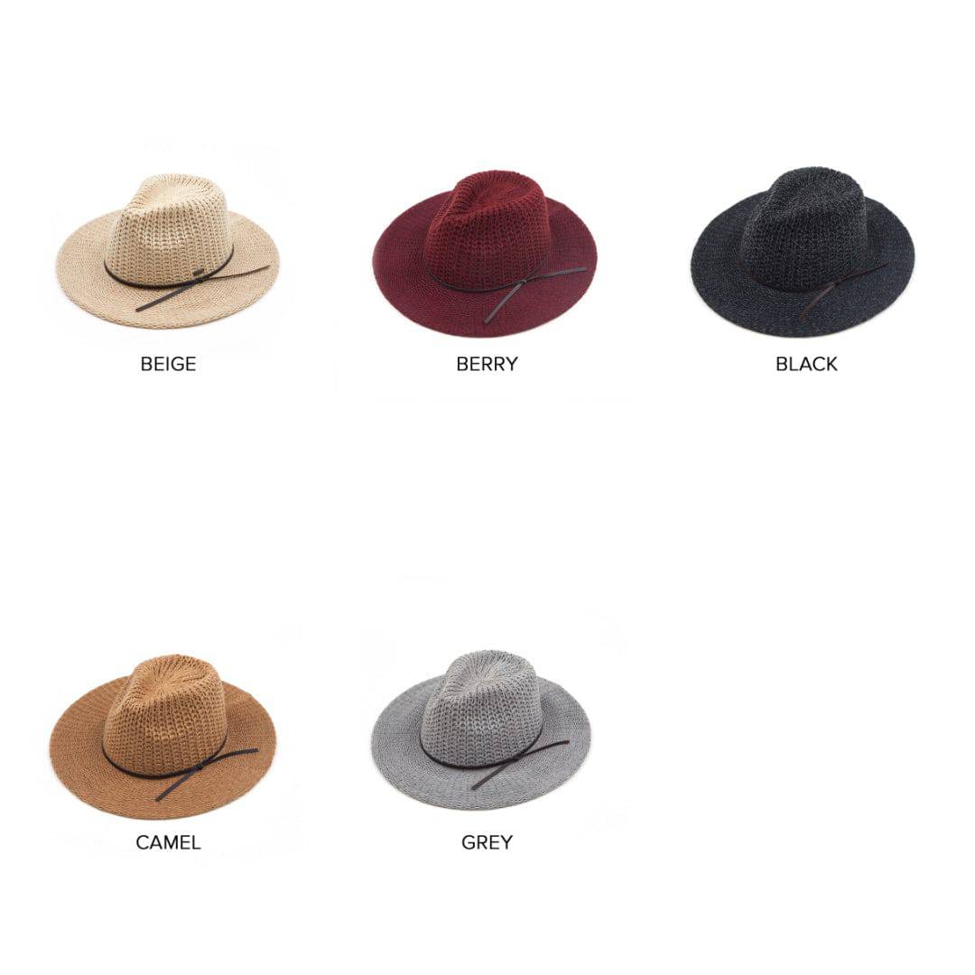CC Fedora Knitted Hat