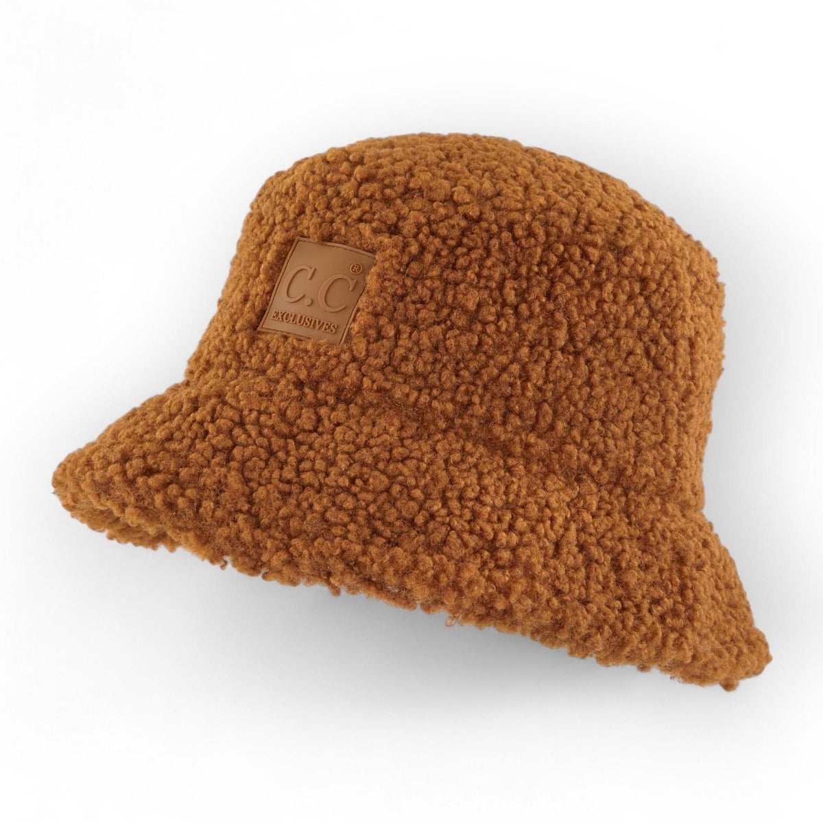 CC Sherpa Adjustable Bucket Hat For Women UV Protection