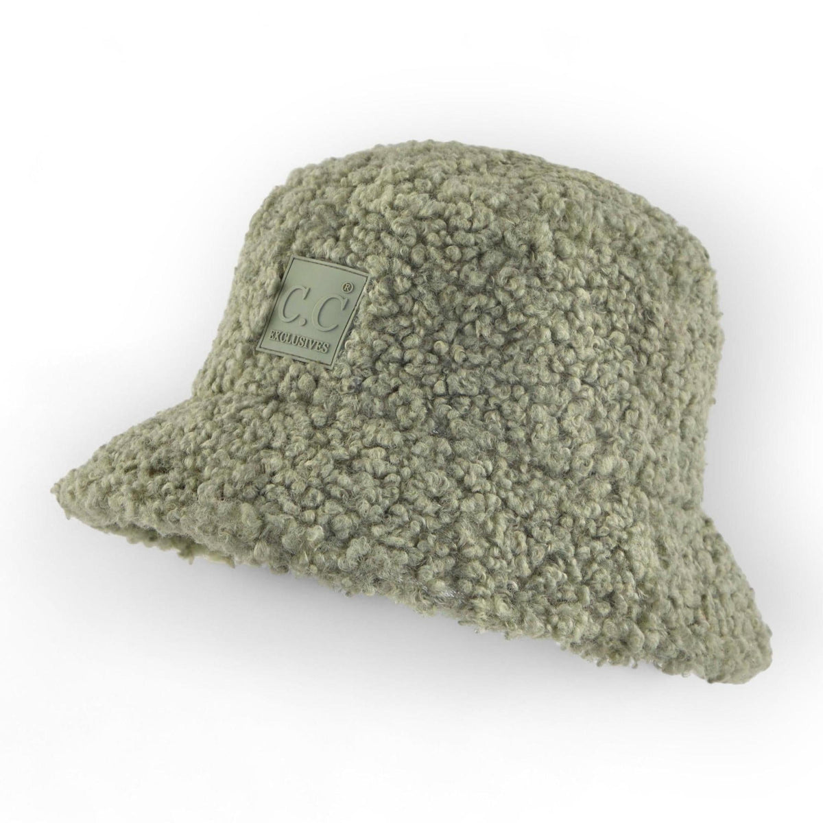 CC Sherpa Adjustable Bucket Hat For Women UV Protection