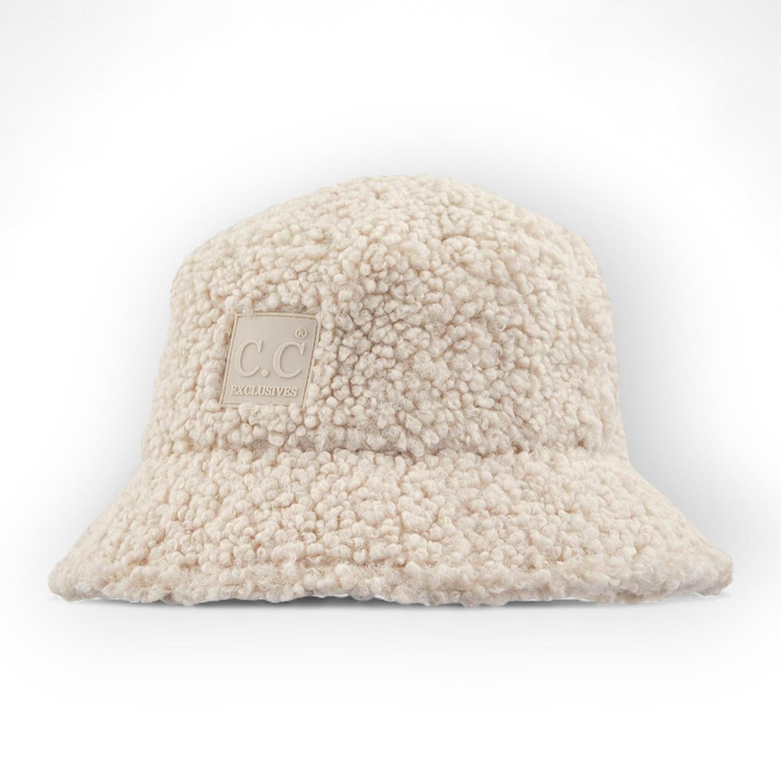 CC Sherpa Adjustable Bucket Hat For Women UV Protection