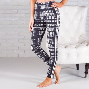 Ultra Soft Printed Leggings w/ Stripe (New Mix) - Truly Contagious