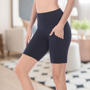 Tummy Control Biker Short  | Cell Phone Pocket