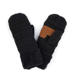 CC Kids Sherpa Lined Mittens - Truly Contagious