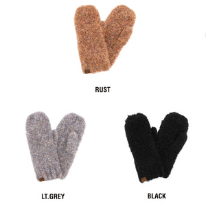 CC Oh So Soft Boucle Mittens - Truly Contagious