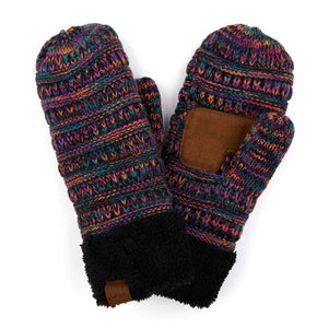 CC Crafted Multi Color Mittens - 2 Sizes - Truly Contagious