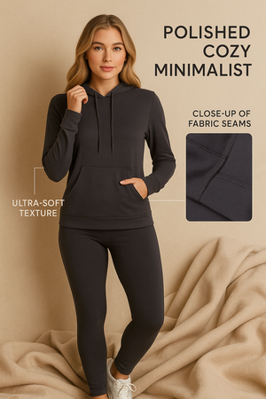 Ultra Soft Phone Pocket Hoodie Set