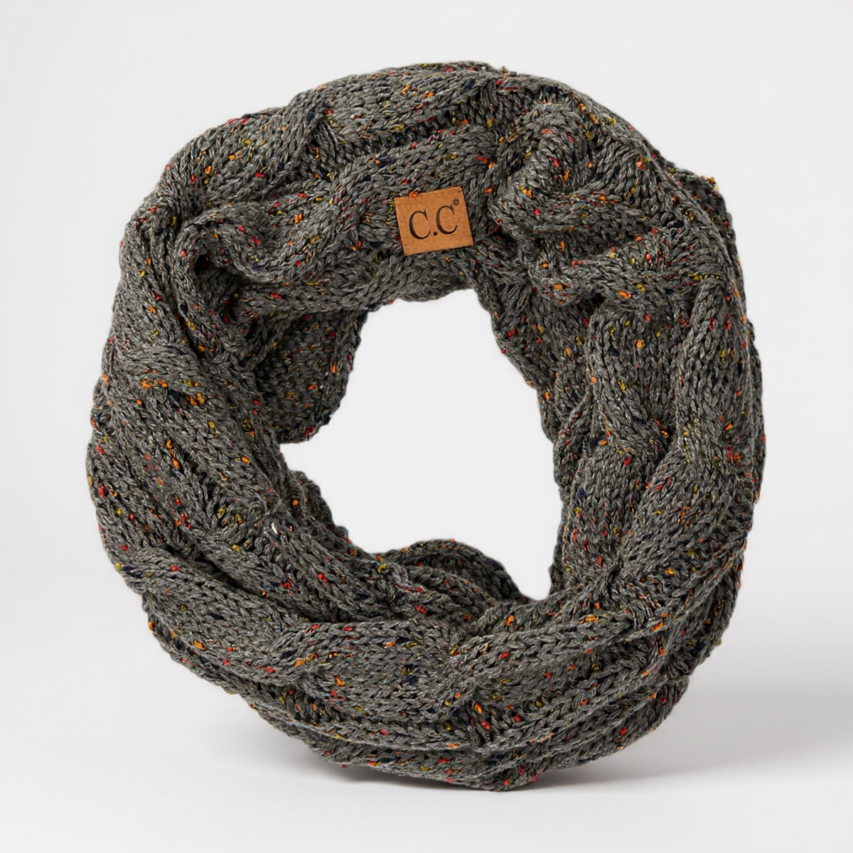 C.C Confetti Infinity Scarf - Stylish Winter Accessory
