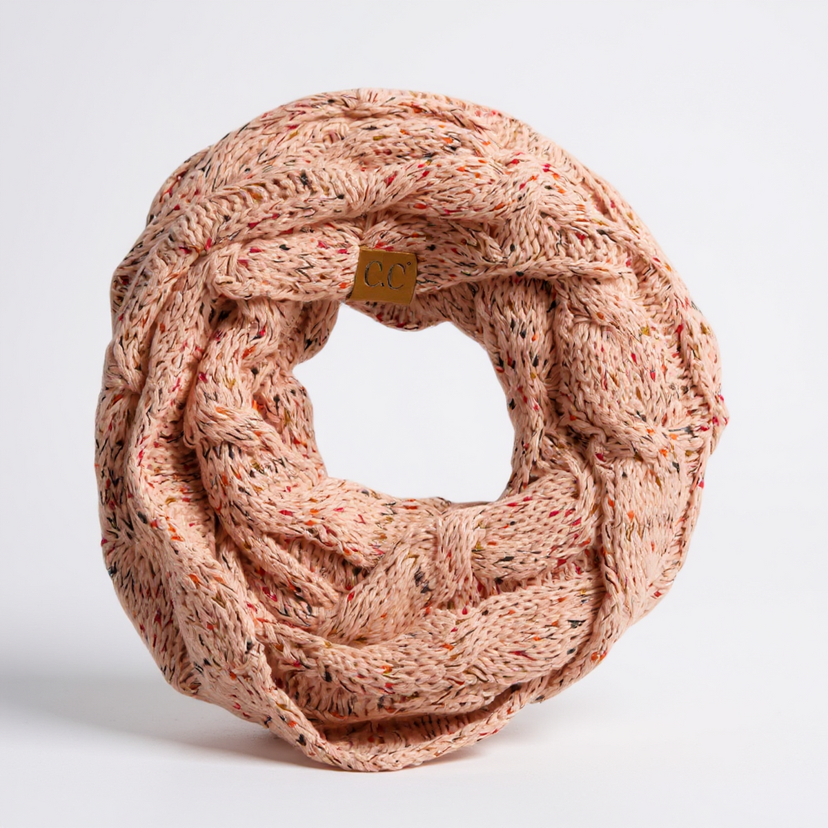 C.C Confetti Infinity Scarf - Stylish Winter Accessory