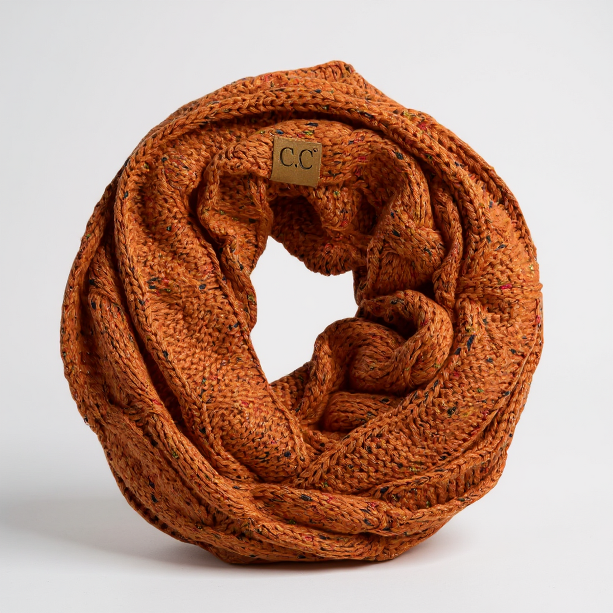 C.C Confetti Infinity Scarf - Stylish Winter Accessory
