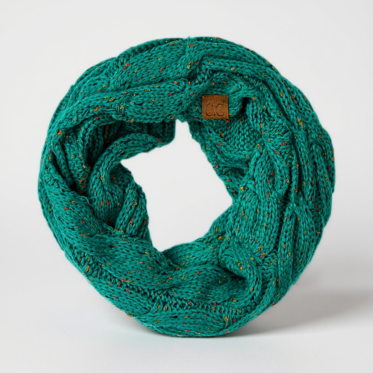 C.C Confetti Infinity Scarf - Stylish Winter Accessory