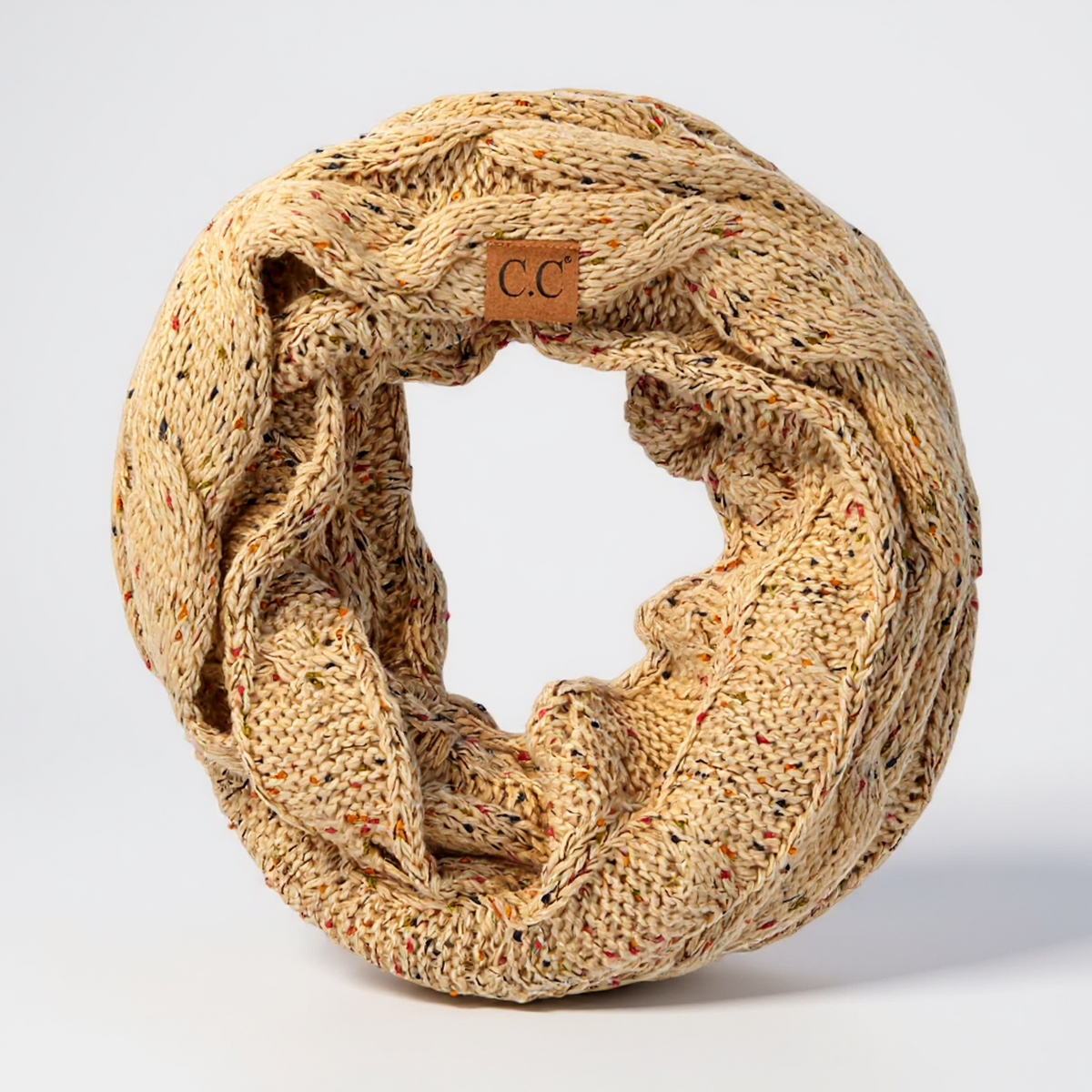 C.C Confetti Infinity Scarf - Stylish Winter Accessory