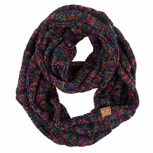 CC Crafted Multi Color Infinity Scarf - Truly Contagious