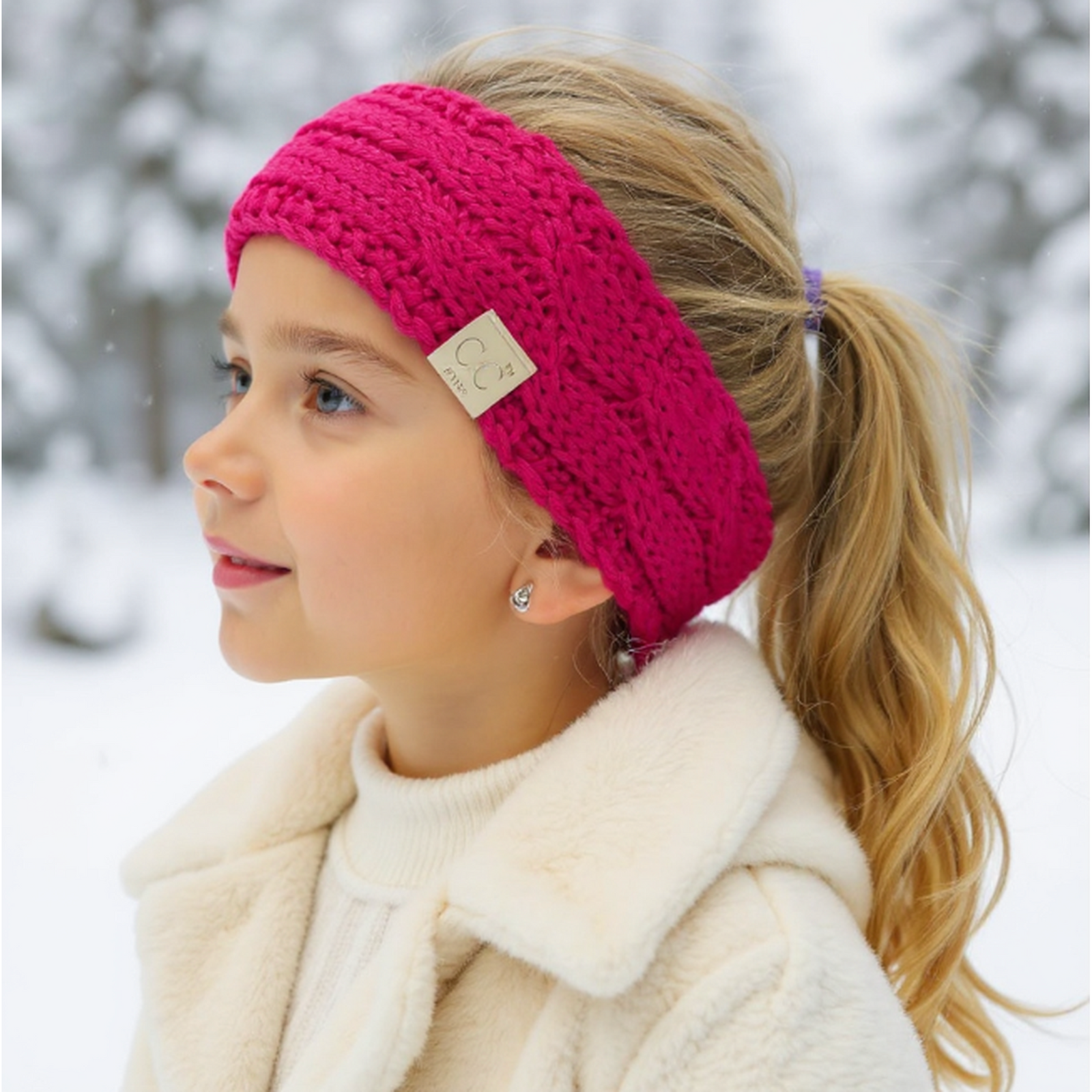 C.C® Kids Sherpa Lined Head Wrap