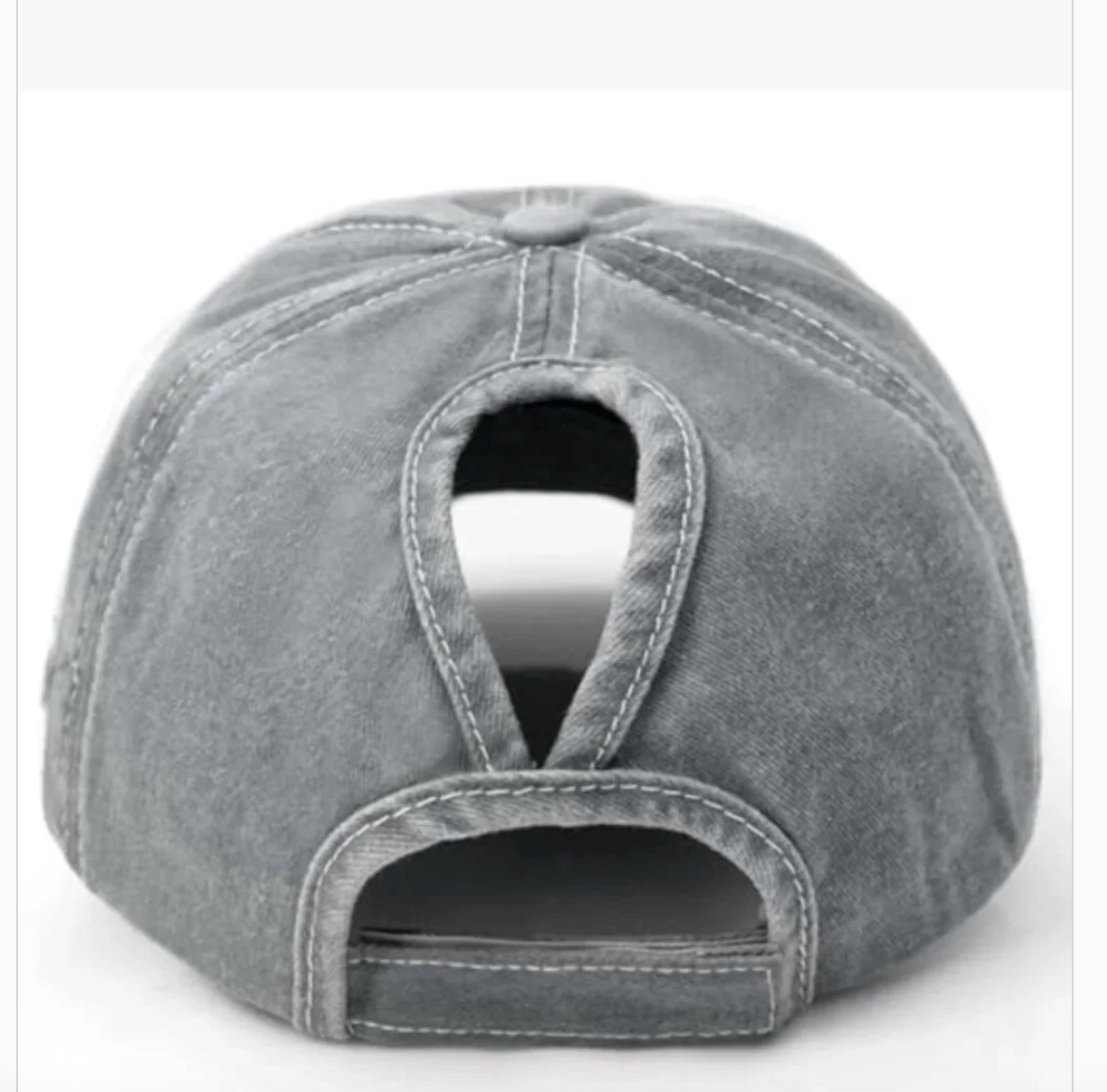 CC Trending Star Messy Bun Pony Cap Women, Teens and Kids Trucker Hats